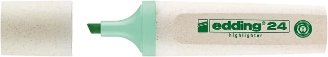 Markeerstift edding 24 Eco 2-5mm pastel groen