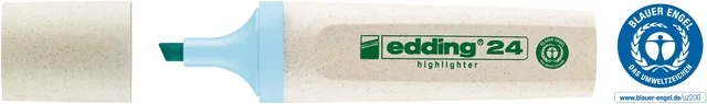 Markeerstift edding 24 Eco 2-5mm pastel blauw