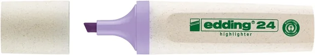 Markeerstift edding 24 Eco 2-5mm pastel violet