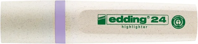 Markeerstift edding 24 Eco 2-5mm pastel violet