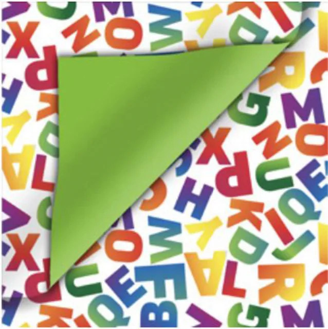 Tijdschriftenzak Special Wrap 25x4x34cm letters