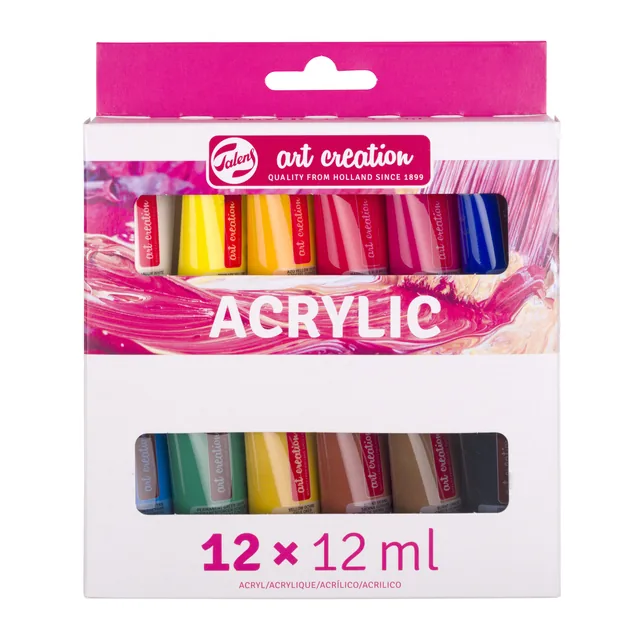 Acrylverf Talens Art Creation 12ml 12st assorti