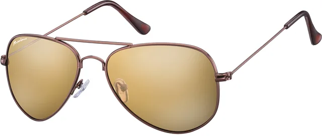Zonnebril Montana Revo bruin glas mtl koffiekleur