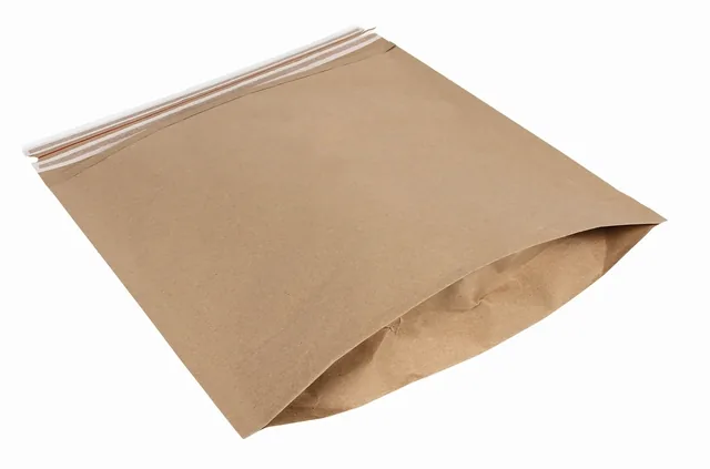 Sendbag verzendverpakking 30/34x37 + 9.5cm bruin