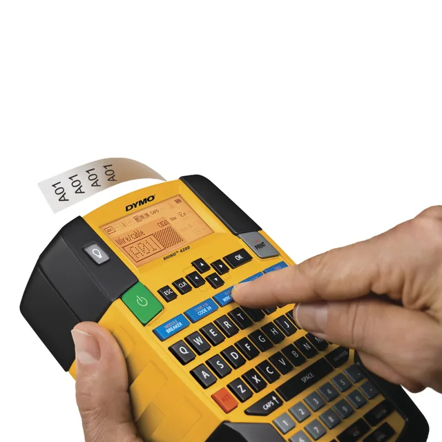 Labelprinter Dymo Rhino 4200 qwerty 19mm koffer