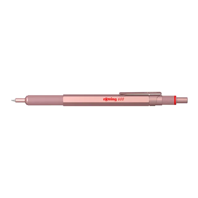 Balpen rOtring 600 M rose goud