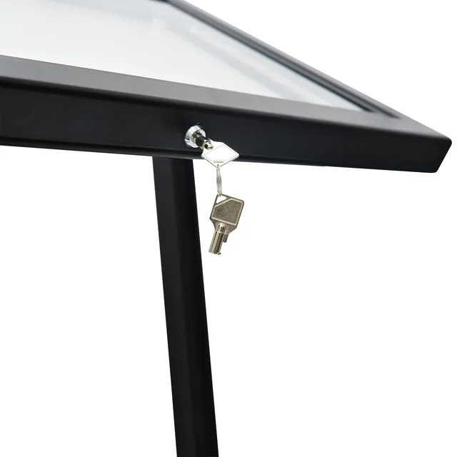 Menu vitrinekast Europel 2x A4