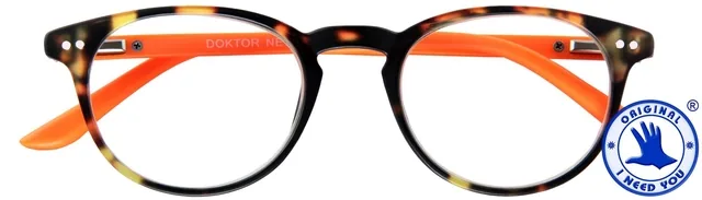 Leesbril I Need You +1.00dpt Dokter New bruin-or