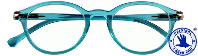 Leesbril I Need You +1.00dpt Tropic turquoise