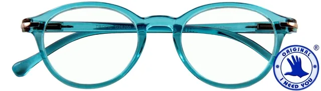 Leesbril I Need You +1.50dpt Tropic turquoise