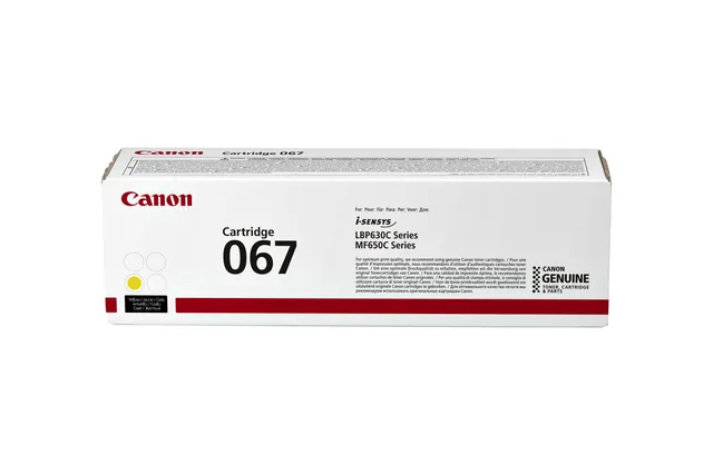 Tonercartridge Canon 067 geel