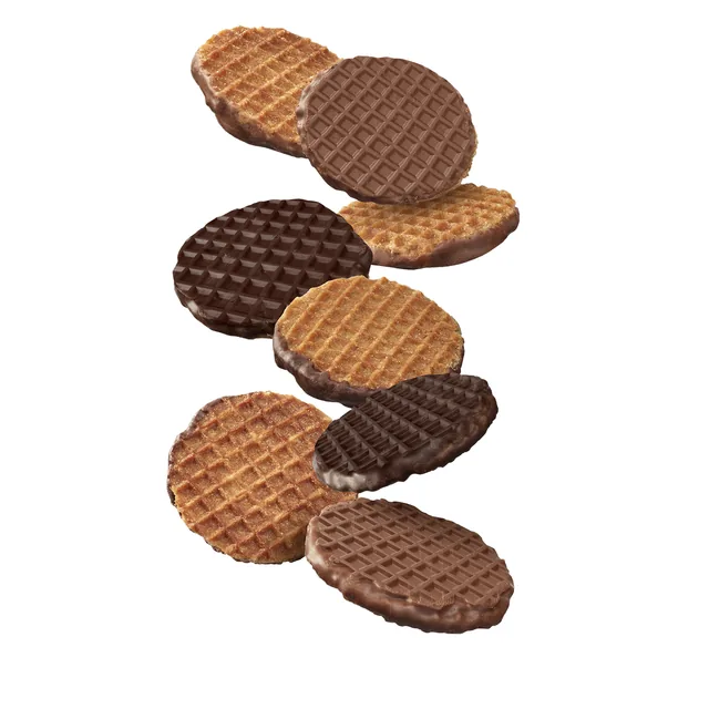 Koekjes Elite Dutch chocolate stroopwafel mix