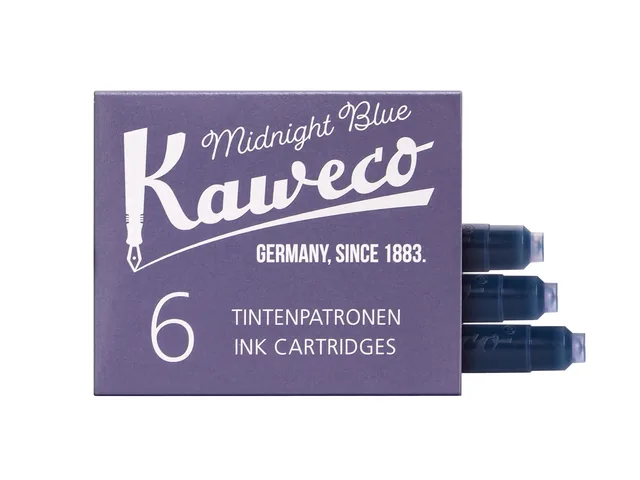 Inktpatroon Kaweco blauwzwart