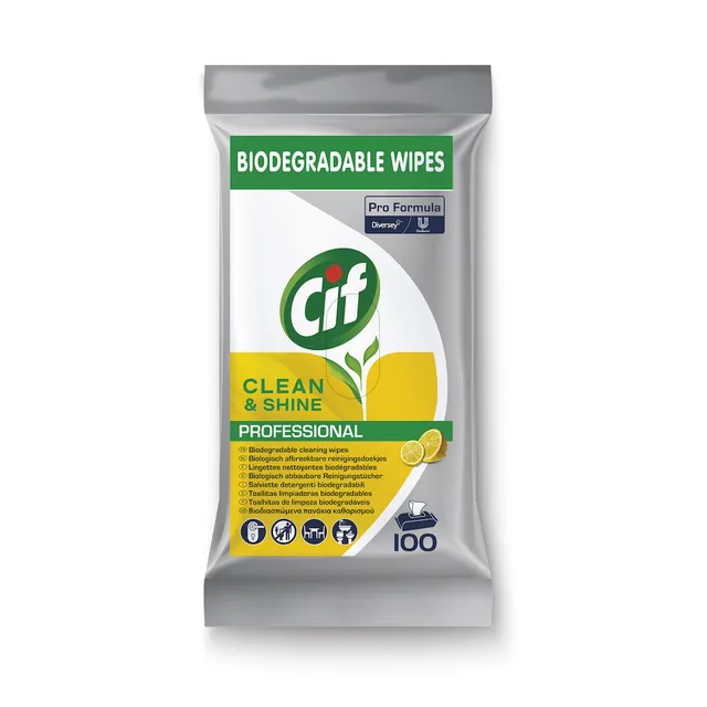 Reinigingsdoekjes CIF Pro formula Multi 100 stuks