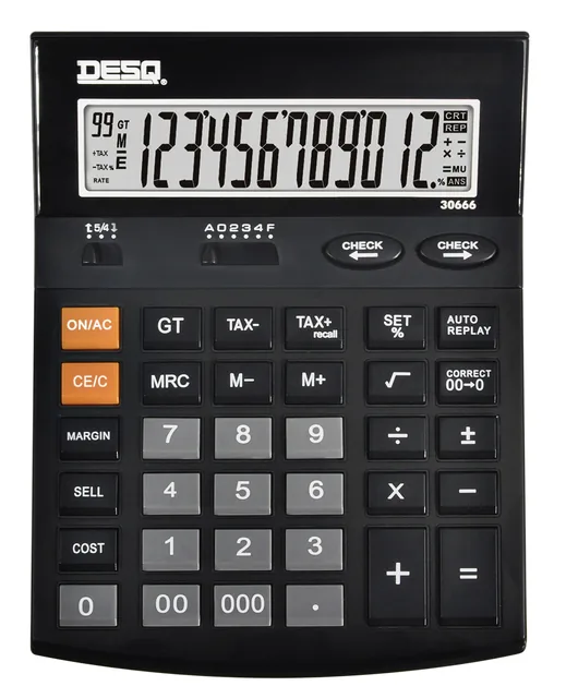 Rekenmachine Desq X-Large Check Correct