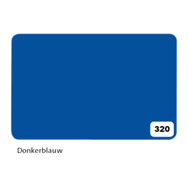 Etalagekarton Folia 1z 48x68cm 380gr nr320 blauw