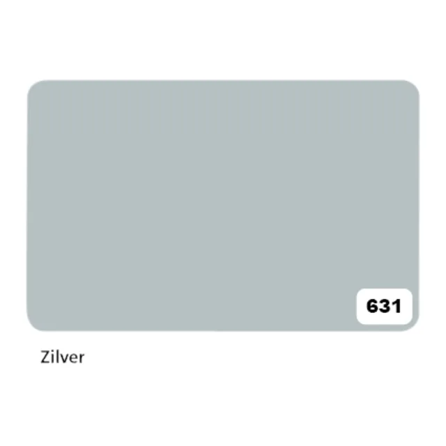 Etalagekarton Folia 1z 48x68cm 380gr nr631 zilver