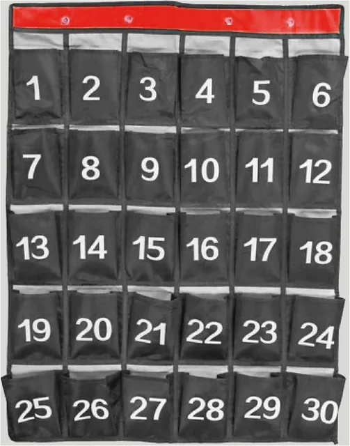 Telefoontas 30 vakken incl. 4 haken