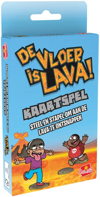 Kaartspel De vloer is lava.