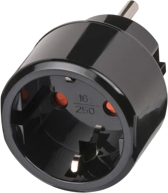 Reisstekker Brennenstuhl adapter USA  zwart