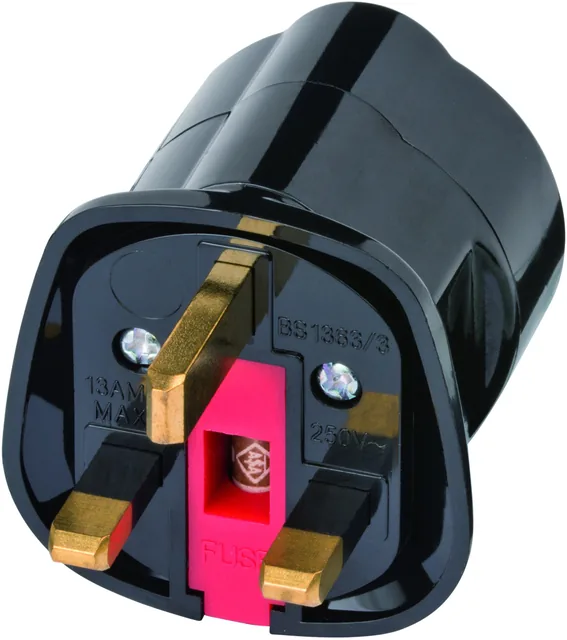 Reisstekker Brennenstuhl adapter GB/UK zwart