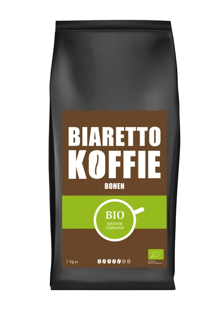 Koffiebonen Biaretto regular biologisch