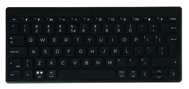 Toetsenbord HP 355 compact multi-device zwart