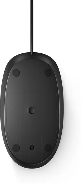 Muis HP 128 laser bedraad zwart