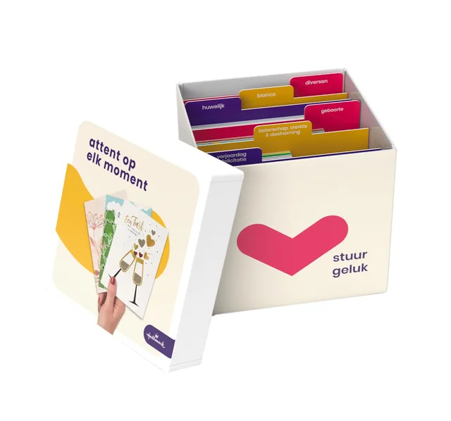 Wenskaartbox Hallmark Business Box incl 80 kaarten