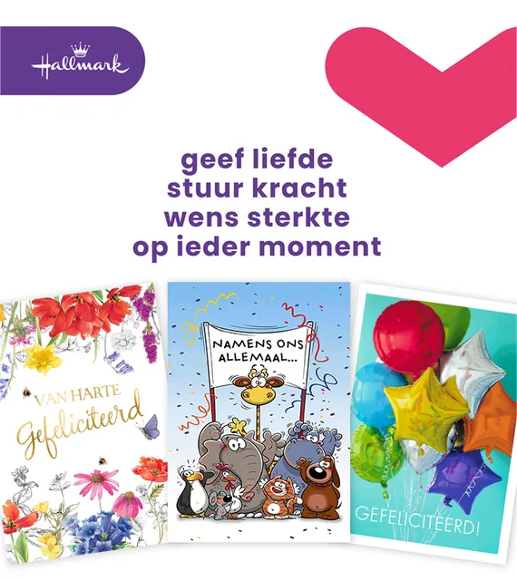 Wenskaart Hallmark Business Box verjaardag A4