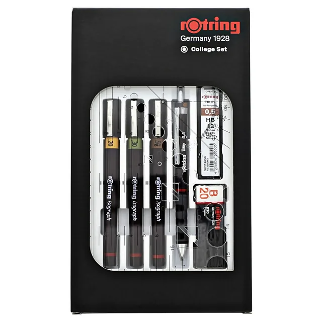 Tekenset rOtring Isograph College 0.2-0.3-0.5mm