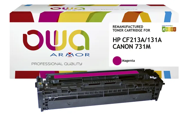Tonercartridge OWA HP CF213A rood