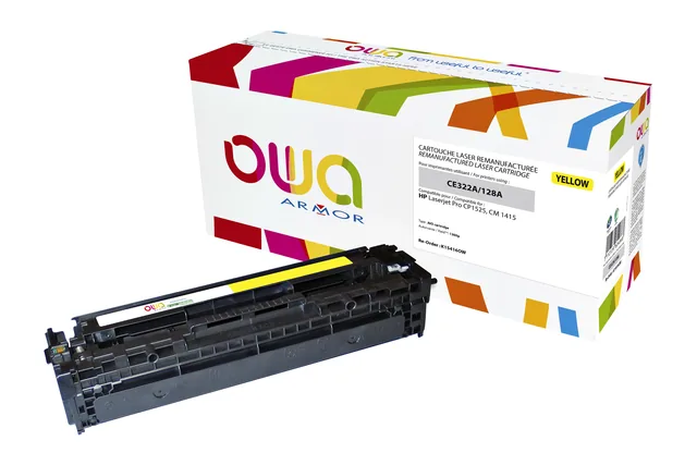 Tonercartridge OWA HP CE322A geel