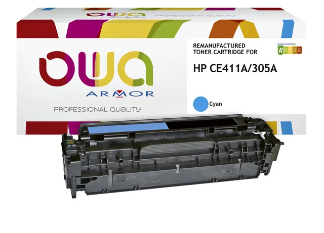 Tonercartridge OWA HP CE411A blauw