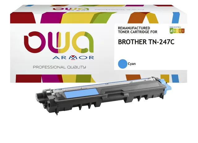 Toner OWA Brother TN-247C blauw