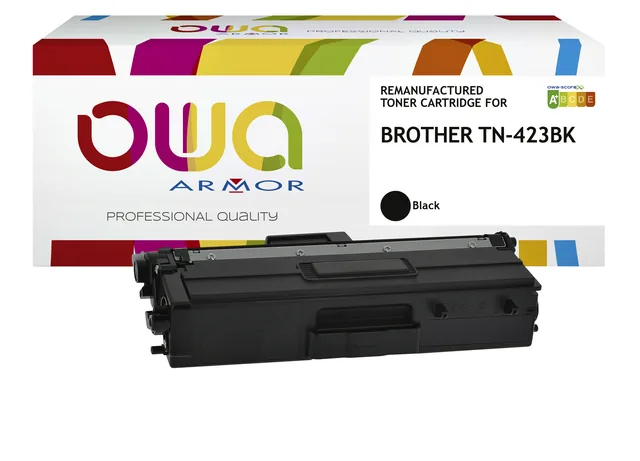 Toner OWA Brother TN-423BK zwart