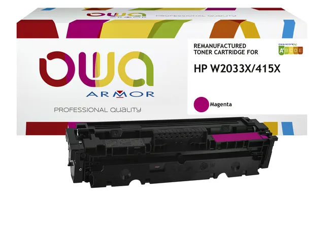 Tonercartridge OWA HP W2033X rood
