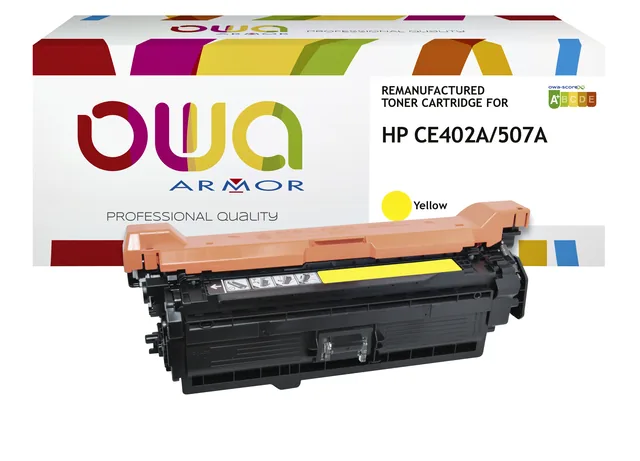 Tonercartridge OWA HP CE402A geel