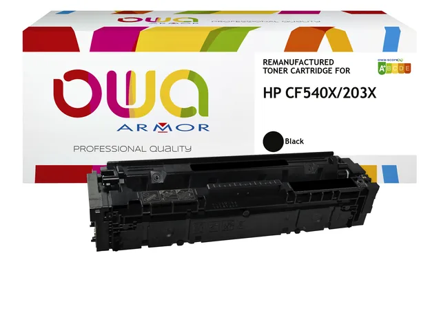 Tonercartridge OWA HP CF540X zwart