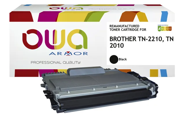 Toner OWA Brother TN-2210BK zwart