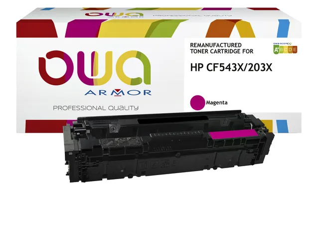 Tonercartridge OWA HP CF543X rood