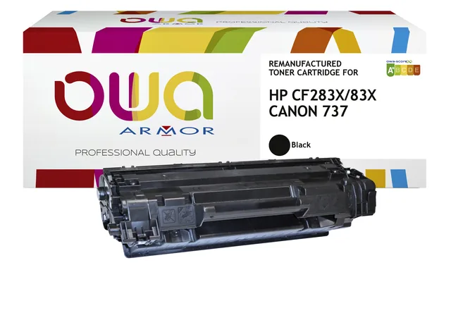 Tonercartridge OWA HP CF283X zwart