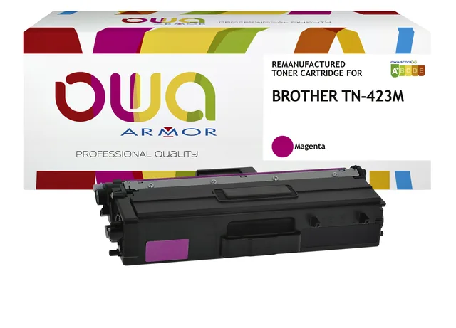 Toner OWA Brother TN-423M rood