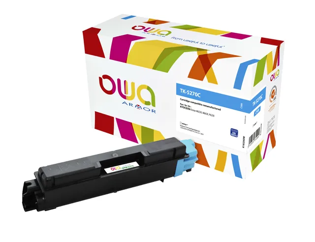Toner OWA Kyocera TK-5270C blauw