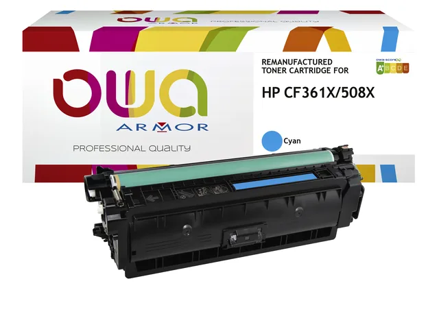 Tonercartridge OWA HP CF361X blauw
