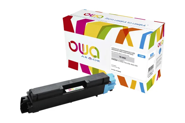 Toner OWA Kyocera TK-590C blauw
