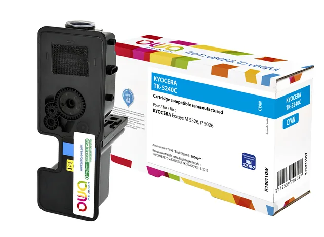 Toner OWA Kyocera TK-5240C blauw