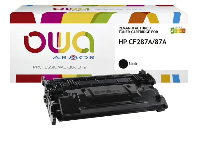 Tonercartridge OWA HP CF287A zwart