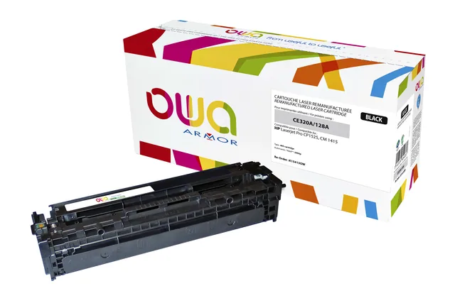 Tonercartridge OWA HP CE320A zwart
