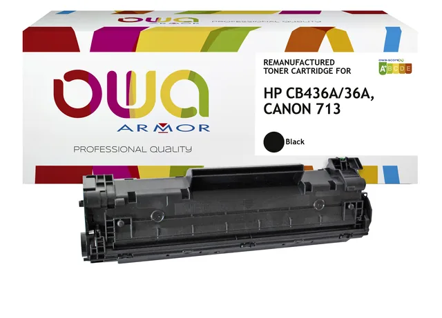 Tonercartridge OWA HP CB436A zwart